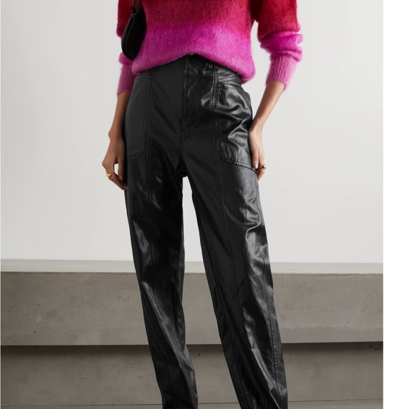 MARANT ÉTOILE
Tessini faux leather tapered pants - Picture 2 of 16